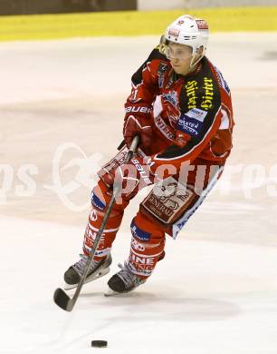 EBEL. Eishockey Bundesliga. KAC gegen UPC Vienna Capitals. Daniel Ban (KAC). Klagenfurt, am 15.10.2013
Foto: Kuess 

---
pressefotos, pressefotografie, kuess, qs, qspictures, sport, bild, bilder, bilddatenbank