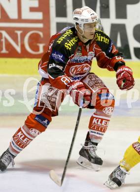 EBEL. Eishockey Bundesliga. KAC gegen UPC Vienna Capitals. Maximilian Isopp (KAC). Klagenfurt, am 15.10.2013
Foto: Kuess 

---
pressefotos, pressefotografie, kuess, qs, qspictures, sport, bild, bilder, bilddatenbank