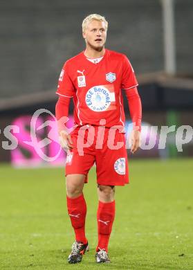 Fussball Bundesliga. RZ Pellets WAC gegen SC Wiener Neustadt. David Witteveen (Wr. Neustadt). Wolfsberg, am 19.10.2013.
Foto: Kuess
---
pressefotos, pressefotografie, kuess, qs, qspictures, sport, bild, bilder, bilddatenbank