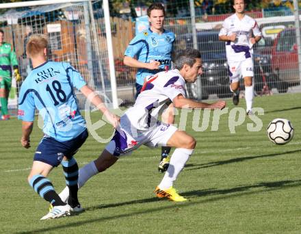 Fussball. Regionalliga. SAK gegen Lafnitz. Thomas Riedl (SAK), Wolfgang Waldl (Lafnitz). Klagenfurt, 19.10.2013.
Foto: Kuess
---
pressefotos, pressefotografie, kuess, qs, qspictures, sport, bild, bilder, bilddatenbank