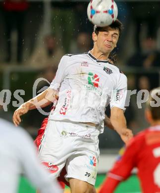 Fussball Bundesliga. RZ Pellets WAC gegen SC Wiener Neustadt. Mihret Topcagic (WAC). Wolfsberg, am 19.10.2013.
Foto: Kuess
---
pressefotos, pressefotografie, kuess, qs, qspictures, sport, bild, bilder, bilddatenbank