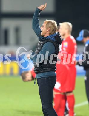 Fussball Bundesliga. RZ Pellets WAC gegen SC Wiener Neustadt. Trainer Heimo Pfeifenberger (Wiener Neustadt). Wolfsberg, am 19.10.2013.
Foto: Kuess
---
pressefotos, pressefotografie, kuess, qs, qspictures, sport, bild, bilder, bilddatenbank