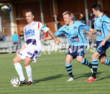 Fussball. Regionalliga. SAK gegen Lafnitz. Goran Jolic (K) (SAK), Wolfgang Waldl (Lafnitz). Klagenfurt, 19.10.2013.
Foto: Kuess
---
pressefotos, pressefotografie, kuess, qs, qspictures, sport, bild, bilder, bilddatenbank
