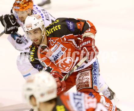 EBEL. Eishockey Bundesliga. KAC gegen EHC LIWEST Linz. Martin Schumnig (KAC). Klagenfurt, am 25.10.2013
Foto: Kuess 

---
pressefotos, pressefotografie, kuess, qs, qspictures, sport, bild, bilder, bilddatenbank