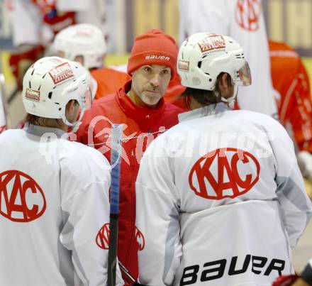 EBEL Eishockey. Training. KAC. CHRISTER OLSSON . Klagenfurt, 19.10.2013.
Foto: Kuess
---
pressefotos, pressefotografie, kuess, qs, qspictures, sport, bild, bilder, bilddatenbank