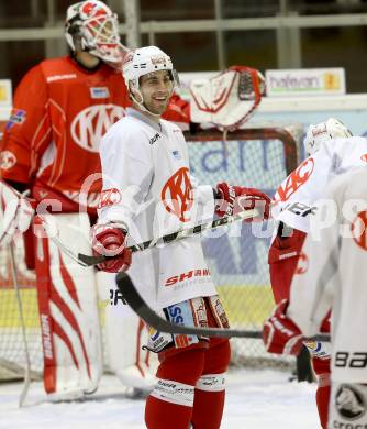 EBEL Eishockey. Training. KAC. Martin Schumnig. Klagenfurt, 19.10.2013.
Foto: Kuess
---
pressefotos, pressefotografie, kuess, qs, qspictures, sport, bild, bilder, bilddatenbank