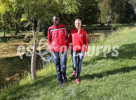 Leichtathletik. Anja Prieler Kemboi, Edwin Kemboi. Viktring, 23.9.2013.
Foto: Kuess
---
pressefotos, pressefotografie, kuess, qs, qspictures, sport, bild, bilder, bilddatenbank