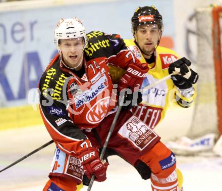 EBEL. Eishockey Bundesliga. KAC gegen UPC Vienna Capitals. Jamie Lundmark (KAC). Klagenfurt, am 25.10.2013
Foto: Kuess 

---
pressefotos, pressefotografie, kuess, qs, qspictures, sport, bild, bilder, bilddatenbank