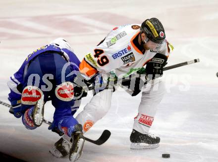 EBEL. Eishockey Bundesliga. EC VSV gegen Moser Medical Graz 99ers.  Greg Day (Graz). Villach, am 27.10..2013.
Foto: Kuess 


---
pressefotos, pressefotografie, kuess, qs, qspictures, sport, bild, bilder, bilddatenbank