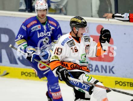 EBEL. Eishockey Bundesliga. EC VSV gegen Moser Medical Graz 99ers.  Torjubel Ryan Kinasewich (Graz). Villach, am 27.10..2013.
Foto: Kuess 


---
pressefotos, pressefotografie, kuess, qs, qspictures, sport, bild, bilder, bilddatenbank