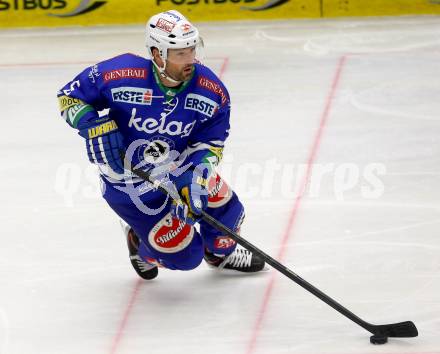 EBEL. Eishockey Bundesliga. EC VSV gegen Moser Medical Graz 99ers.  Gerhard Unterluggauer (VSV). Villach, am 27.10..2013.
Foto: Kuess 


---
pressefotos, pressefotografie, kuess, qs, qspictures, sport, bild, bilder, bilddatenbank