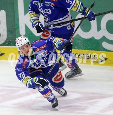 EBEL. Eishockey Bundesliga. EC VSV gegen Moser Medical Graz 99ers.  Marius Goehringer (VSV). Villach, am 27.10..2013.
Foto: Kuess 


---
pressefotos, pressefotografie, kuess, qs, qspictures, sport, bild, bilder, bilddatenbank