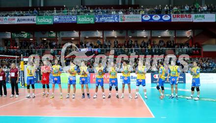 Volleyball Champions League. SK Posijilnica Aich/Dob gegen Lube Banca Marche MACERATA. (Aich/Dob). Klagenfurt, am 30.10.2013.
Foto: Kuess
---
pressefotos, pressefotografie, kuess, qs, qspictures, sport, bild, bilder, bilddatenbank