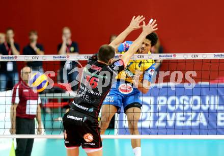 Volleyball Champions League. SK Posijilnica Aich/Dob gegen Lube Banca Marche MACERATA. Valdir de Sousa Sequeira (Aich/Dob). Klagenfurt, am 30.10.2013.
Foto: Kuess
---
pressefotos, pressefotografie, kuess, qs, qspictures, sport, bild, bilder, bilddatenbank