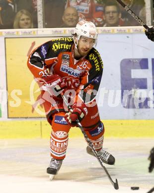 EBEL. Eishockey Bundesliga. KAC gegen HDD TELEMACH Olimpija Ljubljana.  Andreas Noedl (KAC). Klagenfurt, am 31.10.2013
Foto: Kuess 

---
pressefotos, pressefotografie, kuess, qs, qspictures, sport, bild, bilder, bilddatenbank