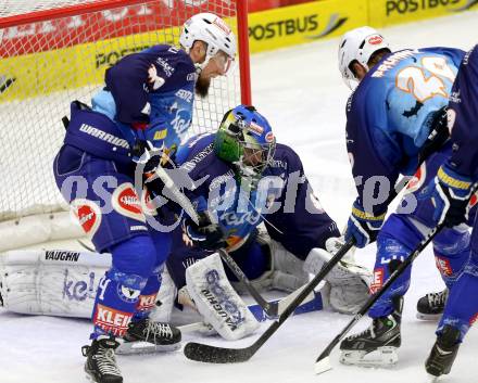 EBEL. Eishockey Bundesliga. EC VSV gegen SAPA Fehervar AV19. Markus Peintner, Thomas Hoeneckl, Nico Brunner (VSV). Villach, am 31.10..2013.
Foto: Kuess 


---
pressefotos, pressefotografie, kuess, qs, qspictures, sport, bild, bilder, bilddatenbank