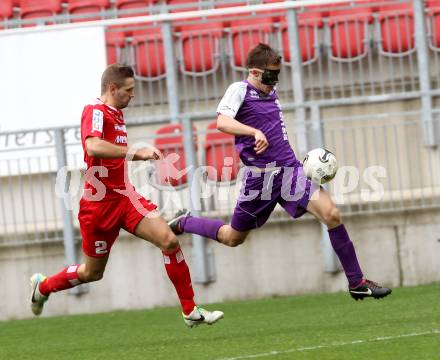 Fussball. Regionalliga. Austria Klagenfurt gegen Vorwaerts Steyr. Patrik Eler (Austria Klagenfurt), Danilo Duvnjak (Vorwaerts Steyr).. Klagenfurt, 2.11.2013.
Foto: Kuess 
---
pressefotos, pressefotografie, kuess, qs, qspictures, sport, bild, bilder, bilddatenbank