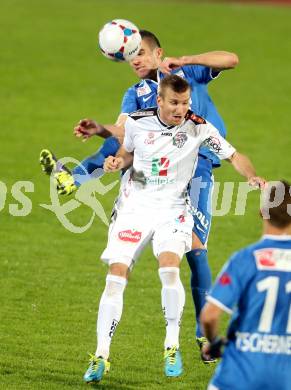 Fussball Bundesliga. RZ Pellets WAC gegen SV Scholz Groedig. Manuel Kerhe (WAC). Wolfsberg, 2.11.2013.
Foto: Kuess

---
pressefotos, pressefotografie, kuess, qs, qspictures, sport, bild, bilder, bilddatenbank