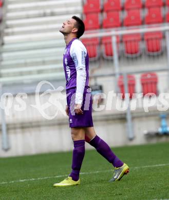 Fussball. Regionalliga. Austria Klagenfurt gegen Vorwaerts Steyr. Sasa Lalovic (Austria Klagenfurt). Klagenfurt, 2.11.2013.
Foto: Kuess 
---
pressefotos, pressefotografie, kuess, qs, qspictures, sport, bild, bilder, bilddatenbank