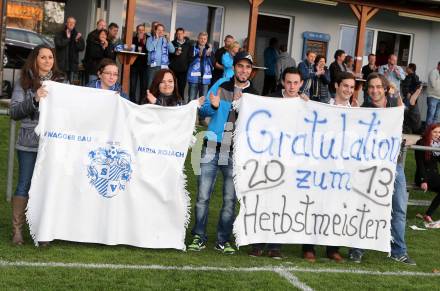 Fussball 2. Klasse D. Fans (Maria Rojach). Maria Rojach, am 2.11.2013.
Foto: Kuess
---
pressefotos, pressefotografie, kuess, qs, qspictures, sport, bild, bilder, bilddatenbank