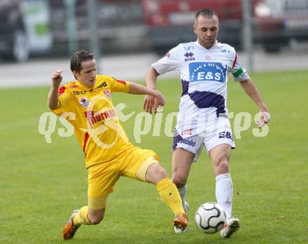 Fussball Regionalliga. SAK gegen KSV Amateure. Goran Jolic, (SAK), Gerald Nutz  (KSV). Welzenegg, am 3.11.2013.
Foto: Kuess
---
pressefotos, pressefotografie, kuess, qs, qspictures, sport, bild, bilder, bilddatenbank