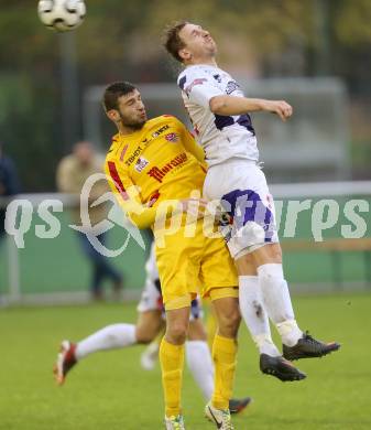 Fussball Regionalliga. SAK gegen KSV Amateure.  Darijo Biscan, (SAK), Argzim Redzovic (KSV). Welzenegg, am 3.11.2013.
Foto: Kuess
---
pressefotos, pressefotografie, kuess, qs, qspictures, sport, bild, bilder, bilddatenbank