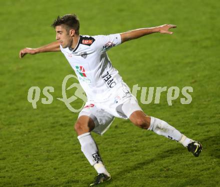 Fussball Bundesliga. RZ Pellets WAC gegen SV Scholz Groedig. Gernot Suppan (WAC). Wolfsberg, 2.11.2013.
Foto: Kuess

---
pressefotos, pressefotografie, kuess, qs, qspictures, sport, bild, bilder, bilddatenbank