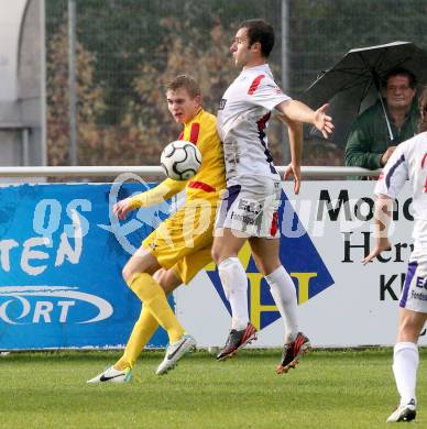 Fussball Regionalliga. SAK gegen KSV Amateure. Murat Veliu,  (SAK), Thomas Hirschhofer (KSV). Welzenegg, am 3.11.2013.
Foto: Kuess
---
pressefotos, pressefotografie, kuess, qs, qspictures, sport, bild, bilder, bilddatenbank