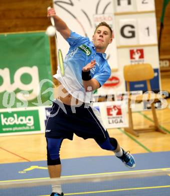 Badminton Bundesliga. ASKOE Kelag Kaernten gegen Moedling. Dominik Trojan. Klagenfurt, 9.11.2013.
Foto: Kuess
---
pressefotos, pressefotografie, kuess, qs, qspictures, sport, bild, bilder, bilddatenbank