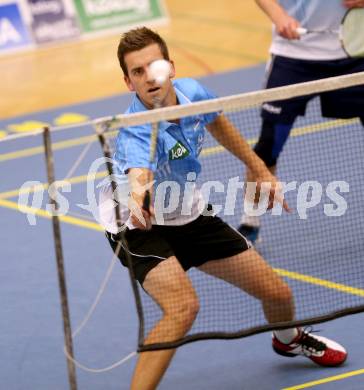 Badminton Bundesliga. ASKOE Kelag Kaernten gegen Moedling. Stefan Wrulich. Klagenfurt, 9.11.2013.
Foto: Kuess
---
pressefotos, pressefotografie, kuess, qs, qspictures, sport, bild, bilder, bilddatenbank