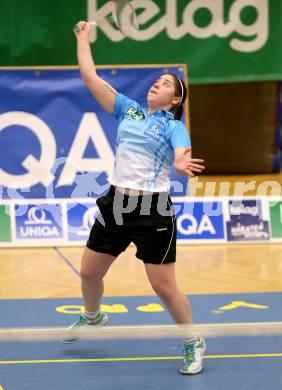 Badminton Bundesliga. ASKOE Kelag Kaernten gegen Moedling. Belinda Heber. Klagenfurt, 9.11.2013.
Foto: Kuess
---
pressefotos, pressefotografie, kuess, qs, qspictures, sport, bild, bilder, bilddatenbank