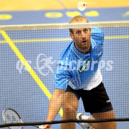 Badminton Bundesliga. ASKOE Kelag Kaernten gegen Moedling. Michael Trojan. Klagenfurt, 9.11.2013.
Foto: Kuess
---
pressefotos, pressefotografie, kuess, qs, qspictures, sport, bild, bilder, bilddatenbank