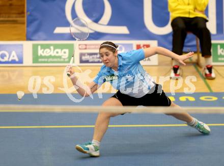 Badminton Bundesliga. ASKOE Kelag Kaernten gegen Moedling. Belinda Heber. Klagenfurt, 9.11.2013.
Foto: Kuess
---
pressefotos, pressefotografie, kuess, qs, qspictures, sport, bild, bilder, bilddatenbank