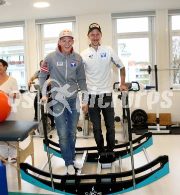 Schi Nordisch. Schispringen, Nordische Kombination. Pressekonferenz.  Thomas Morgenstern, Martin Koch. OESV. Klagenfurt, 11.11.2013.
Foto: Kuess
---
pressefotos, pressefotografie, kuess, qs, qspictures, sport, bild, bilder, bilddatenbank