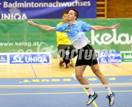 Badminton Bundesliga. ASKOE Kelag Kaernten gegen Moedling. Primoz Flis. Klagenfurt, 9.11.2013.
Foto: Kuess
---
pressefotos, pressefotografie, kuess, qs, qspictures, sport, bild, bilder, bilddatenbank