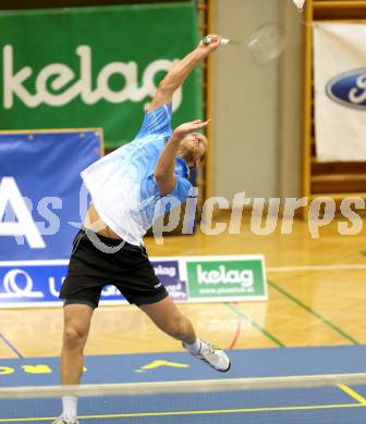 Badminton Bundesliga. ASKOE Kelag Kaernten gegen Moedling. Michael Trojan. Klagenfurt, 9.11.2013.
Foto: Kuess
---
pressefotos, pressefotografie, kuess, qs, qspictures, sport, bild, bilder, bilddatenbank