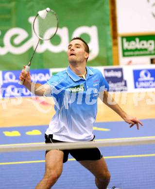 Badminton Bundesliga. ASKOE Kelag Kaernten gegen Moedling. Primoz Flis. Klagenfurt, 9.11.2013.
Foto: Kuess
---
pressefotos, pressefotografie, kuess, qs, qspictures, sport, bild, bilder, bilddatenbank