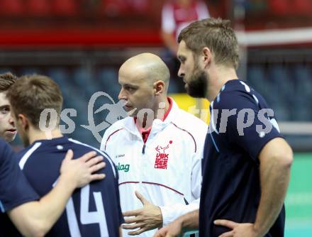 AVL. Volleybal Bundesliga. VBK Klagenfurt gegen HYPO Tirol. Trainer Zhivko Kolev (Klagenfurt). Klagenfurt, am 16.11.2013.
Foto: Kuess
---
pressefotos, pressefotografie, kuess, qs, qspictures, sport, bild, bilder, bilddatenbank