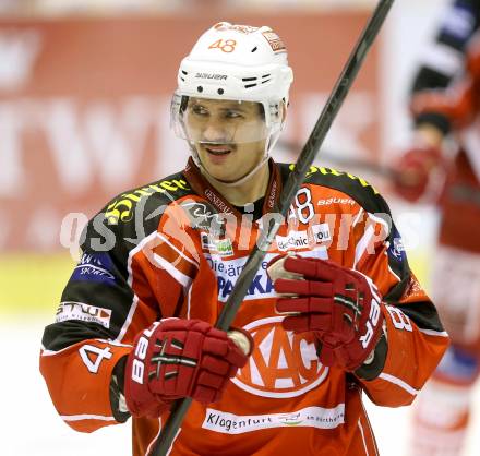 EBEL. Eishockey Bundesliga. KAC gegen EC Red Bull Salzburg. Florian Iberer (KAC). Klagenfurt, am 22.11.2013
Foto: Kuess 

---
pressefotos, pressefotografie, kuess, qs, qspictures, sport, bild, bilder, bilddatenbank