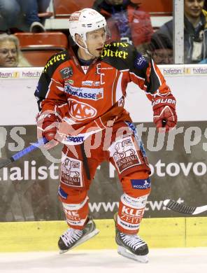 EBEL. Eishockey Bundesliga. KAC gegen EC Red Bull Salzburg. Thomas Koch (KAC). Klagenfurt, am 22.11.2013
Foto: Kuess 

---
pressefotos, pressefotografie, kuess, qs, qspictures, sport, bild, bilder, bilddatenbank