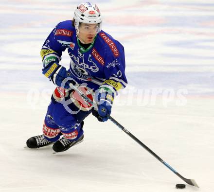 EBEL. Eishockey Bundesliga. EC VSV gegen UPC Vienna Capitals.  Brock McBride (VSV). Villach, am 3.11.2013.
Foto: Kuess 


---
pressefotos, pressefotografie, kuess, qs, qspictures, sport, bild, bilder, bilddatenbank