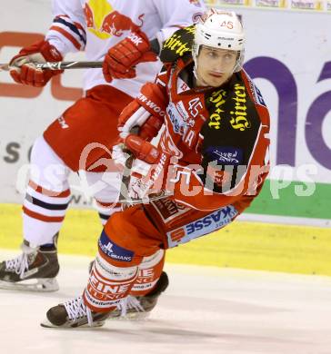 EBEL. Eishockey Bundesliga. KAC gegen EC Red Bull Salzburg. David Schuller (KAC). Klagenfurt, am 22.11.2013
Foto: Kuess 

---
pressefotos, pressefotografie, kuess, qs, qspictures, sport, bild, bilder, bilddatenbank