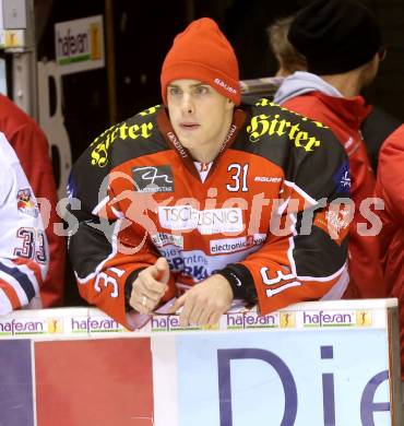 EBEL. Eishockey Bundesliga. KAC gegen EC Red Bull Salzburg. Fabian Weinhandl (KAC). Klagenfurt, am 22.11.2013
Foto: Kuess 

---
pressefotos, pressefotografie, kuess, qs, qspictures, sport, bild, bilder, bilddatenbank