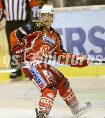 EBEL. Eishockey Bundesliga. KAC gegen EC Red Bull Salzburg. John Lammers (KAC). Klagenfurt, am 22.11.2013
Foto: Kuess 

---
pressefotos, pressefotografie, kuess, qs, qspictures, sport, bild, bilder, bilddatenbank