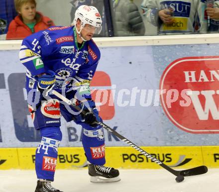 EBEL. Eishockey Bundesliga. EC VSV gegen UPC Vienna Capitals. Curtis Fraser (VSV). Villach, am 3.11.2013.
Foto: Kuess 


---
pressefotos, pressefotografie, kuess, qs, qspictures, sport, bild, bilder, bilddatenbank