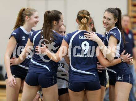 WVL. Women Volleyball League. Frauen Bundesliga. ATSC Wildcats gegen UVF Melk. Jubel (Wildcats). Klagenfurt, 23.11.2013.
Foto: Kuess
---
pressefotos, pressefotografie, kuess, qs, qspictures, sport, bild, bilder, bilddatenbank