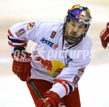 EBEL. Eishockey Bundesliga. KAC gegen EC Red Bull Salzburg.  Garrett Roe   (Salzburg). Klagenfurt, am 22.11.2013
Foto: Kuess 

---
pressefotos, pressefotografie, kuess, qs, qspictures, sport, bild, bilder, bilddatenbank