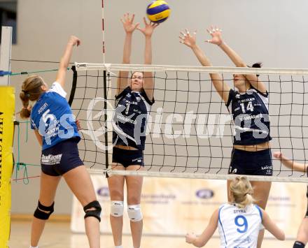 WVL. Women Volleyball League. Frauen Bundesliga. ATSC Wildcats gegen UVF Melk. Krianjc Zala, Marija Milosavljevic, (Wildcats). Klagenfurt, 23.11.2013.
Foto: Kuess
---
pressefotos, pressefotografie, kuess, qs, qspictures, sport, bild, bilder, bilddatenbank