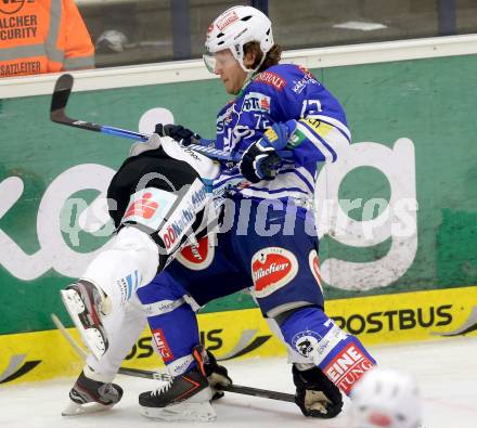 EBEL. Eishockey Bundesliga. EC VSV gegen EHC LIWEST Linz. John Hughes (VSV). Villach, am 24.11.2013.
Foto: Kuess 


---
pressefotos, pressefotografie, kuess, qs, qspictures, sport, bild, bilder, bilddatenbank