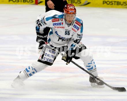 EBEL. Eishockey Bundesliga. EC VSV gegen EHC LIWEST Linz. Robert Lukas (Linz). Villach, am 24.11.2013.
Foto: Kuess 


---
pressefotos, pressefotografie, kuess, qs, qspictures, sport, bild, bilder, bilddatenbank